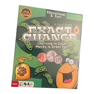 Exact Change Game NWT Educational Game